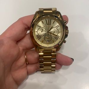 Gold Michael Kors watch, Great Condition!